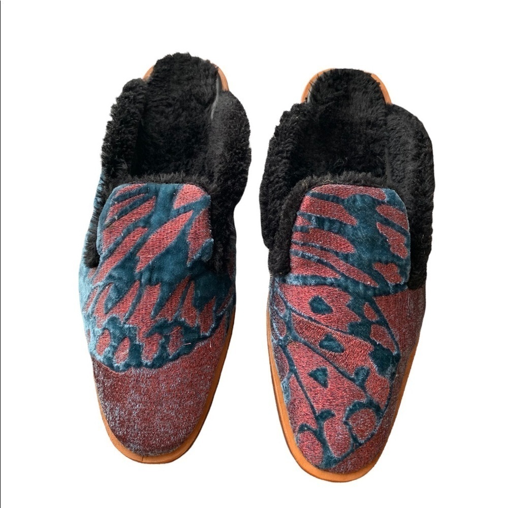Free People Butterfly Effect Slip on Mules Size 38